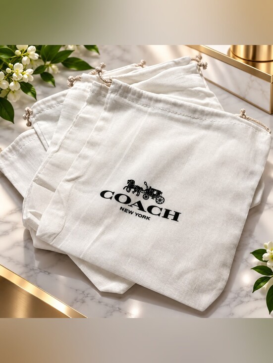 Coach Handbags - Coach Linen Logo Dustbags 8 X 8 (5 Total)